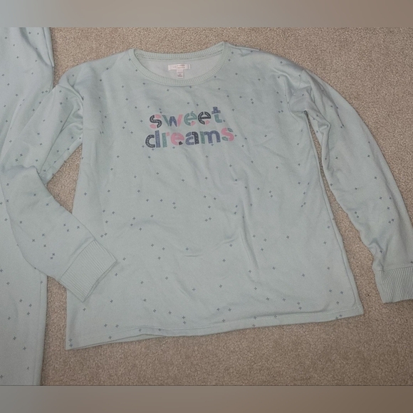 Medium LC Lauren Conrad Cozy Long Sleeve Pajama Top & Banded Bottom Pajama Pants - Picture 3 of 13